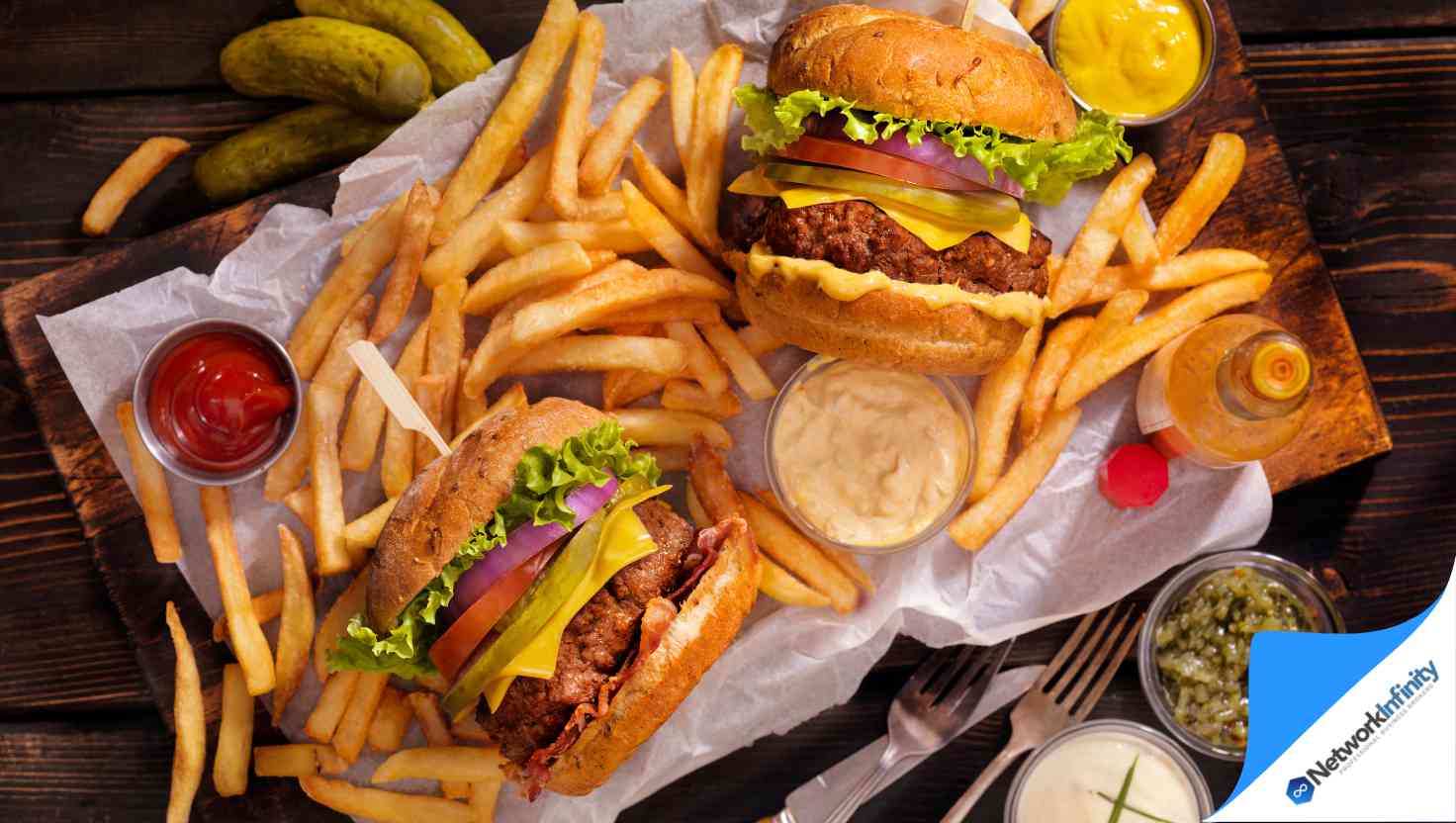 Busy Western Sydney Burger Shop High Takings Top Centre Position